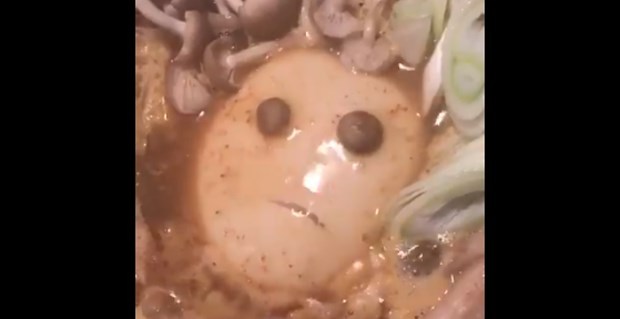 【恐怖】豆腐が悲痛の叫びを訴える恐怖の鍋料理(笑)
