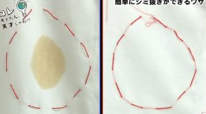 考えた人天才じゃない？衣類のシミぬきはこの『魔法水』にお任せあれ！