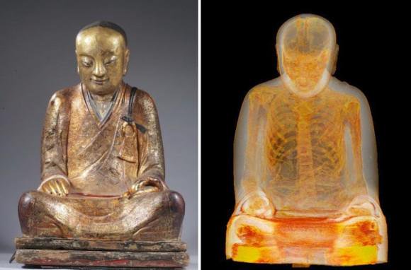 驚愕の事実！1100年前の仏像をCTスキャンしたら、中になんと・・・