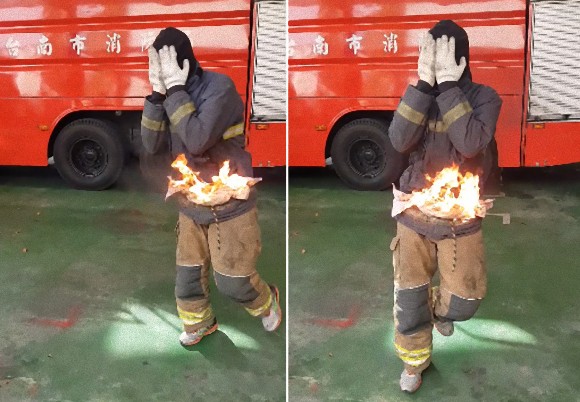 万が一のために知っておきたい・・消防士が教える「衣服に火がついたときの対処法」