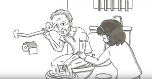 優しかった父が認知症で自分のことも分からなくなってしまった。しかしそんな時に発した一言に涙腺崩壊