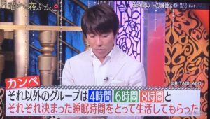 皆さんは大丈夫ですか？６時間以下の睡眠の人は・・・。衝撃の真実が発覚。