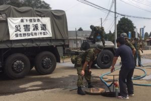 「台風、地震、その他の災害。何かあれば・・・」とある自衛隊の奥さんが言った言葉に頭が上がらない。