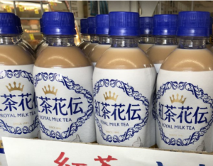 ミルクティーに付けれていた一枚の張り紙。その驚きの内容に「え、これってアウトじゃ・・・」