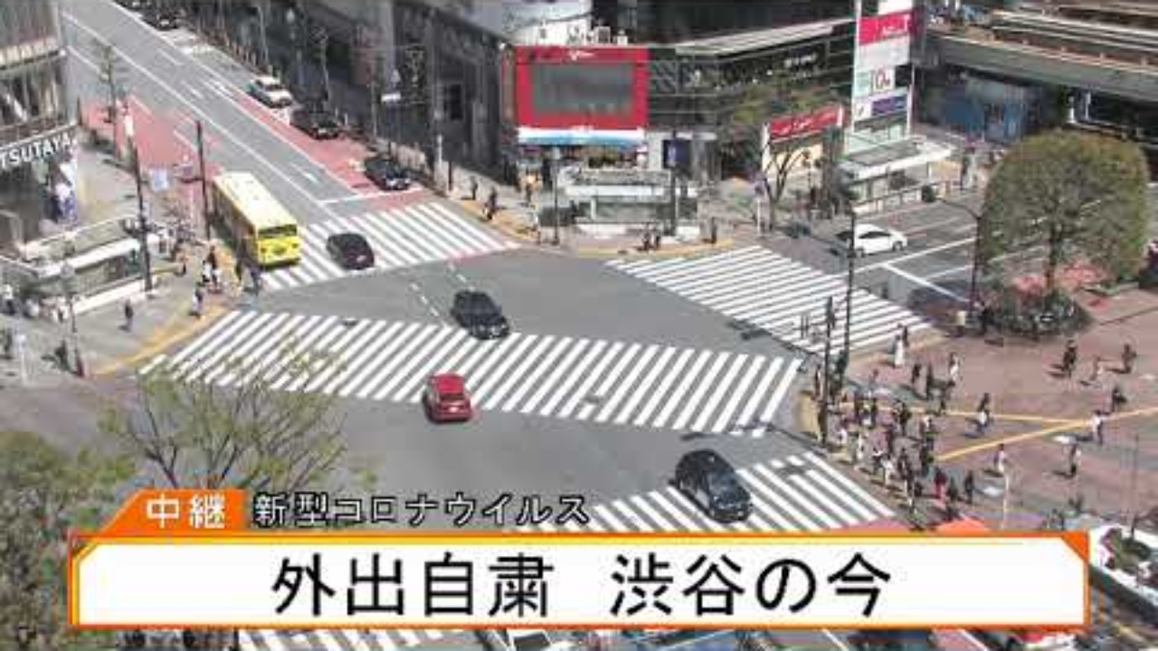 外出自粛で東京の街に人がいない光景を伝えるニュース番組。→報道の仕方に違和感。こんな風に伝えてほしい・・・