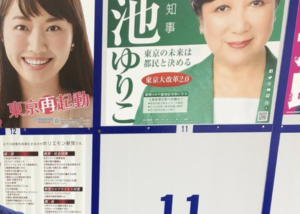 都知事選のポスターがカオスすぎると話題に・・・→特に一番下のポスターがヤバすぎて目を疑った