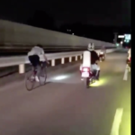 夜中に遭遇したヤンキーに勝負を挑むチャリ通の高校生→思わぬラストに感動と話題に!