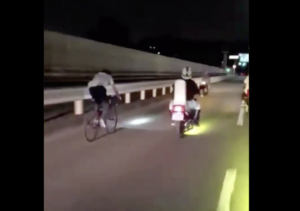 夜中に遭遇したヤンキーに勝負を挑むチャリ通の高校生→思わぬラストに感動と話題に！