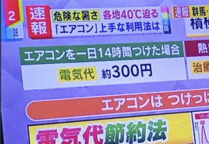 これをみたらもうエアコンの付けっぱなしで電気代が・・・なんて言えなくなる画像