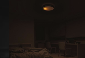 寝ようと思って、電気消したら…  謎の文字が出現。 絶叫して旦那呼んだら・・・衝撃画像がこちら