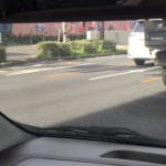 信号で止まっててふとバックミラーみたら・・・「心臓止まるかと思った」→その画像がこちらです