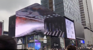 中国の街中に現れた３D広告ディスプレイが凄すぎる！！最新技術に脱帽の映像がこちら・・