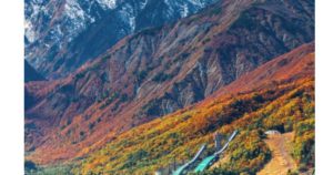 秋の白馬村を写した写真があまりにも絶景過ぎー！