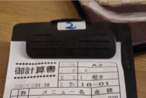 とある居酒屋にてぼったくりの被害にあった男性。→明細をみて唖然・・・