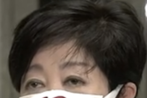 会見内容がまったく頭に入ってこない（笑）小池知事のマスクが話題！「ほんまかいな」