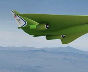 「え、ネギに見えるのは俺だけ？」空に浮かぶ一機のネギ・・なんじゃこの飛行機は！！（笑）