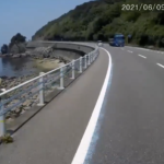 「今日は死ぬかと思った」ライダーが投稿したドラレコ映像に・・・ひぇっ、、