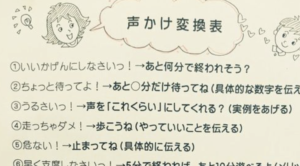 小児科に掲示されていた『声かけ変換表２０選』がめちゃくちゃ使えると話題に！これは大人にも応用できる・・・