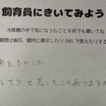 水族館に寄せられた「お魚たちのことおいしそうと思ったことはありますか?」という質問。→これに対し飼育員さんは・・・(笑)