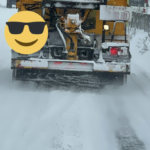 「許せる」除雪車の後ろを走っていたら・・書き込まれたメッセージにほっこり