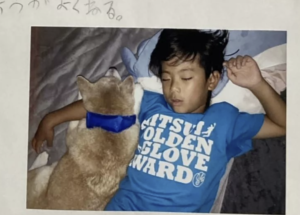 自由研究で愛犬についての調べをまとめた息子。締めの言葉に・・泣いた。