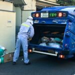 清掃員が不燃ゴミを持ち上げたら・・・ひぃぃっ。。→その理由に注意を呼びかけています!!
