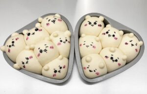 ちいかわ好きの姪っ子のためにパンを焼く優しいおじさんに５万いいね！