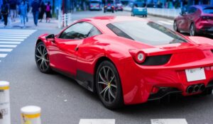 犬用の車椅子を使って散歩していたらフェラーリとすれ違い、運転手にこんなことを言われました・・