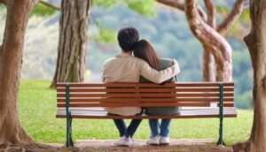 彼氏、彼女の優しさのぶつかり合い・・おぉ、優しい世界だ！